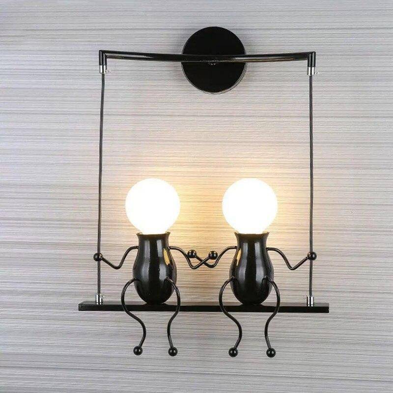 Wall Light LED Metal Swing Figure Modern Design | Ramaro
