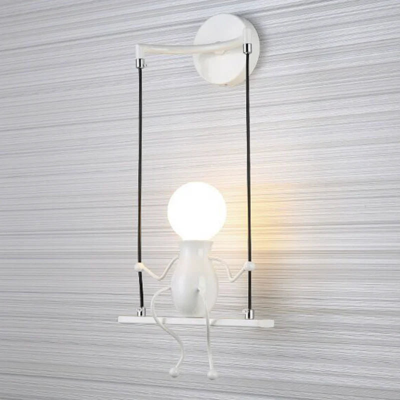 Wall Light LED Metal Swing Figure Modern Design | Ramaro