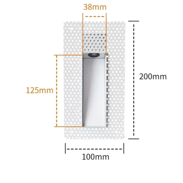 Wall Light LED Sensor Metal Nordic Design | Framilo