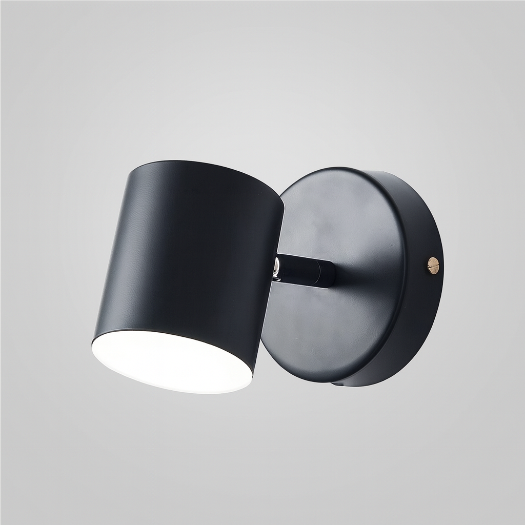 Wall Light LED with Nordic Metal Finish Black Gold | Harven
