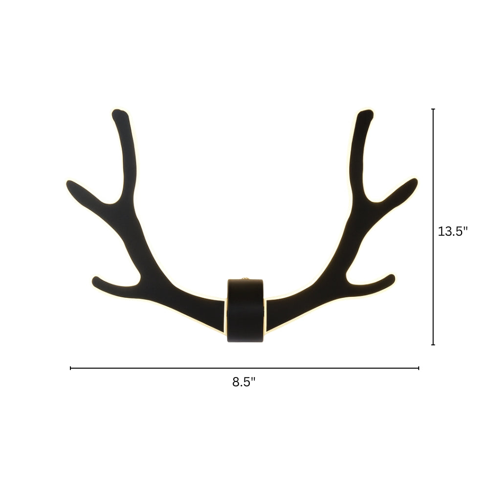 Wall Light LED with Wood Finish Scandinavian Style | Olparo