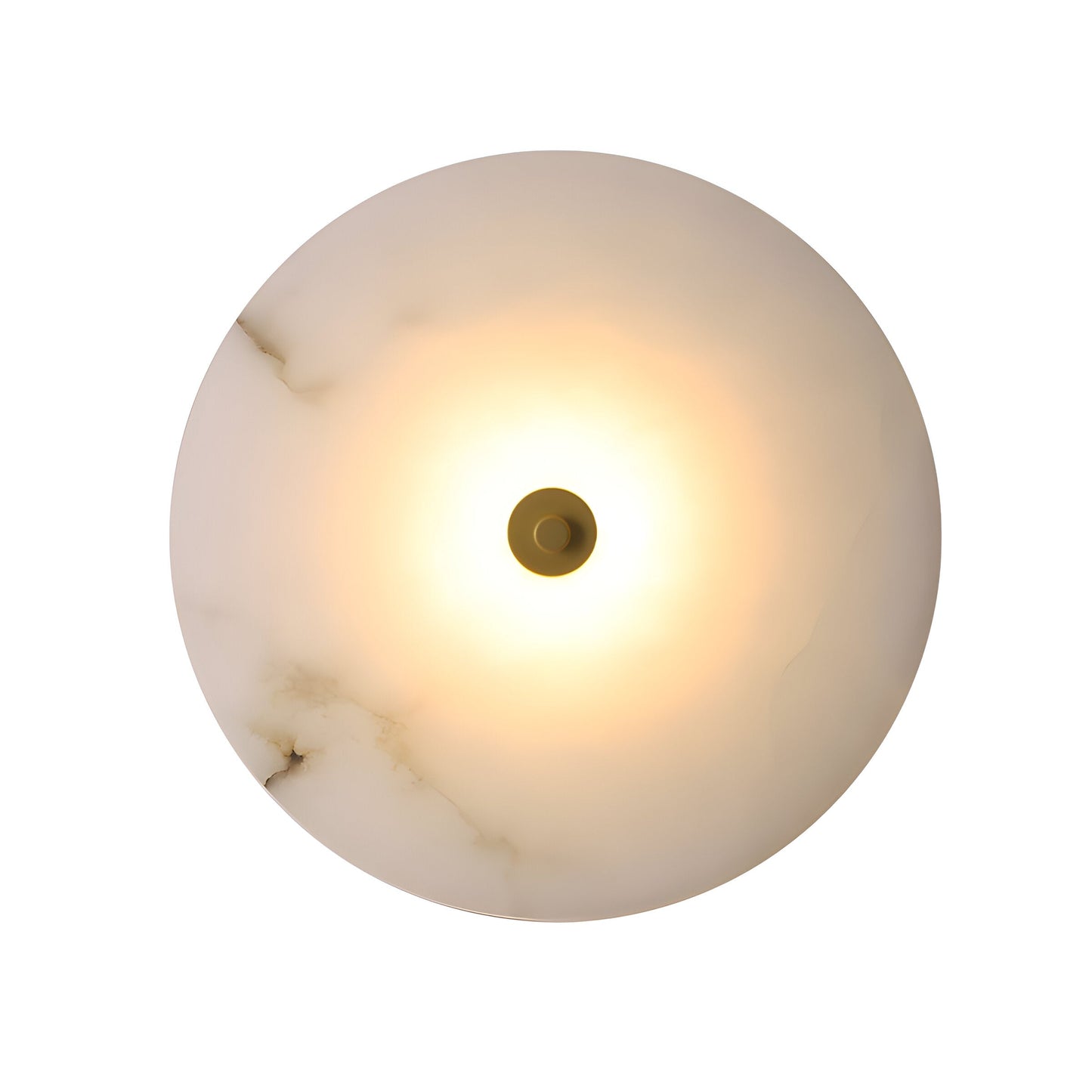 Wall Light Marble Alabaster Modern Round Design | Luniver