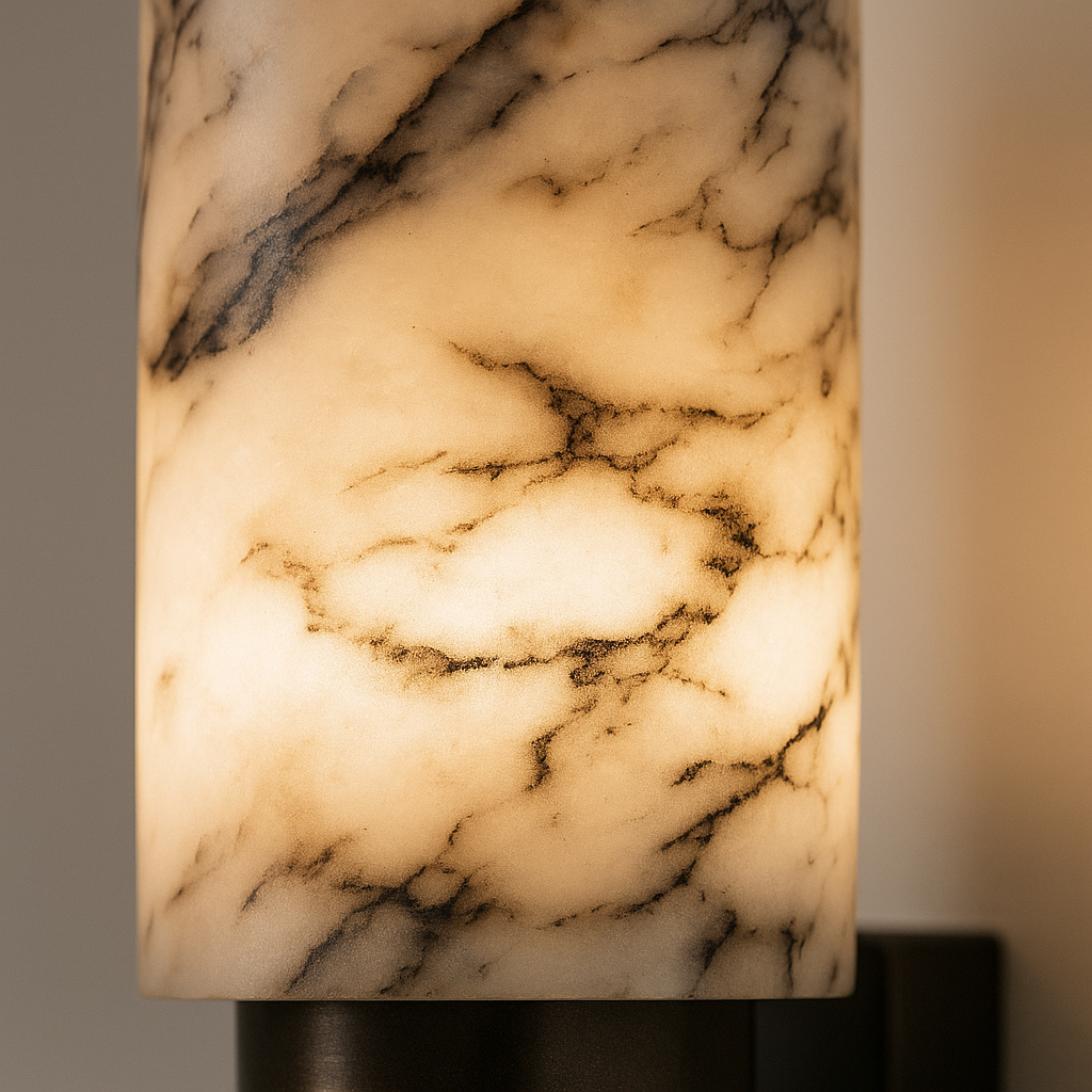 Wall Light Marble Stone with Modern LED Design | Tengura