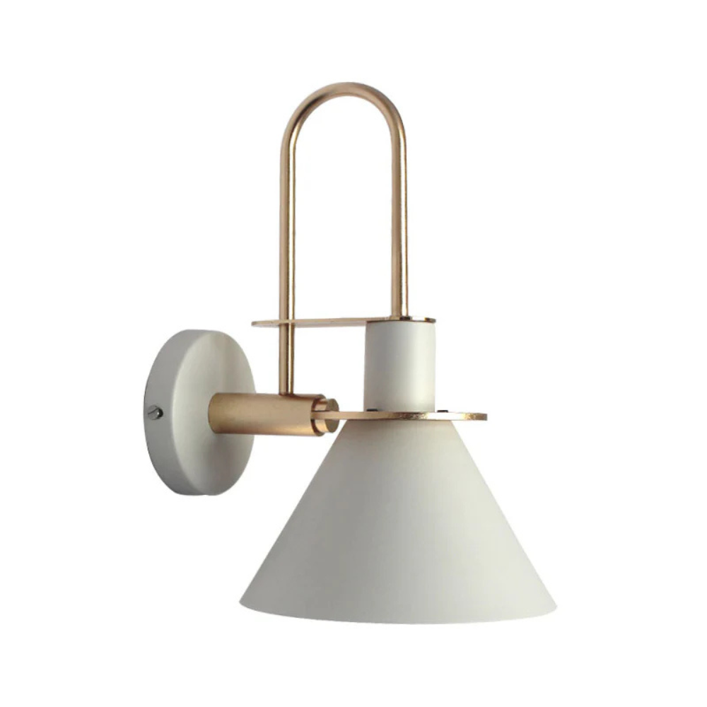 Wall Light Metal Cone for Kids Bedroom Lighting | Zecara