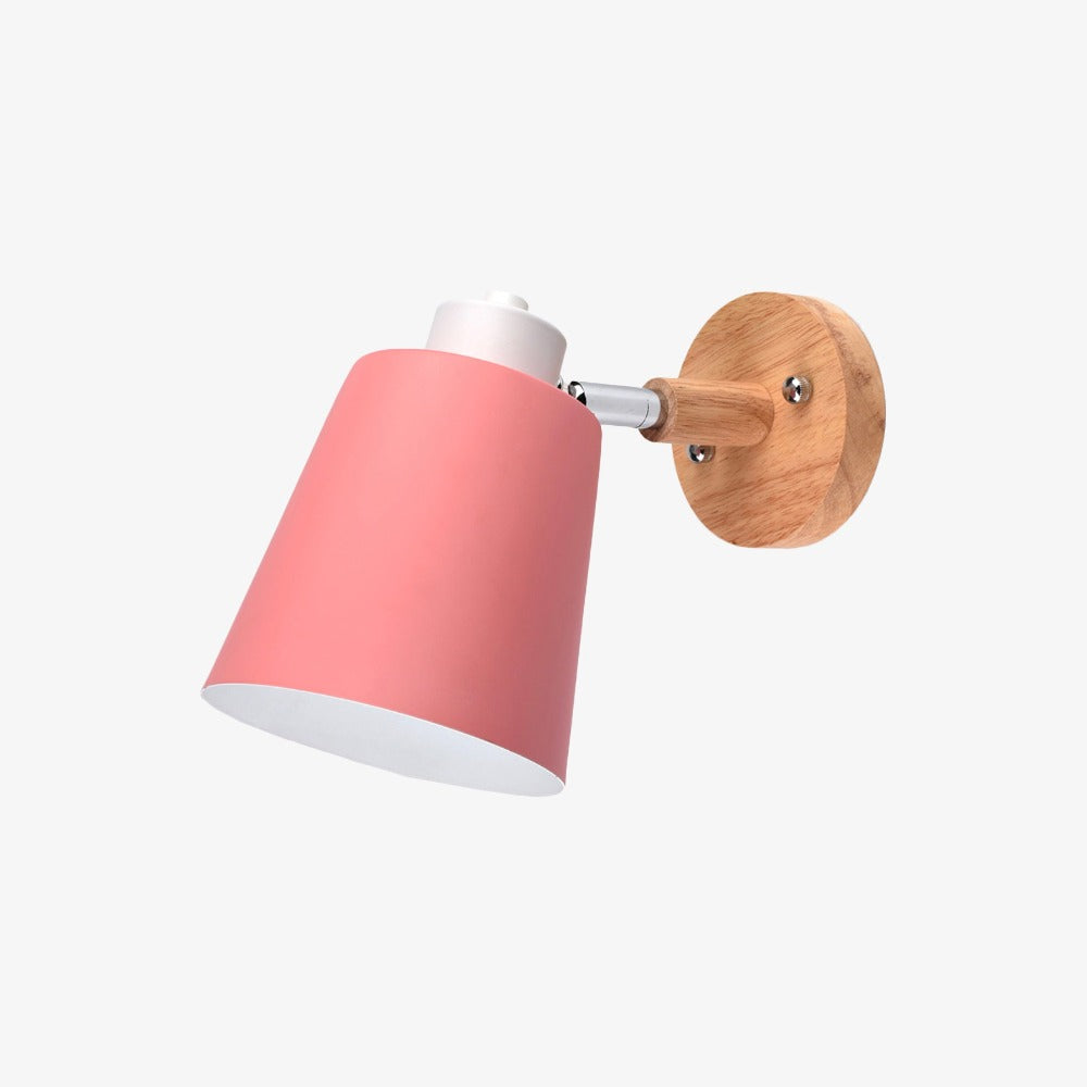 Wall Light Metal LED with Nordic Adjustable Shade | Norella