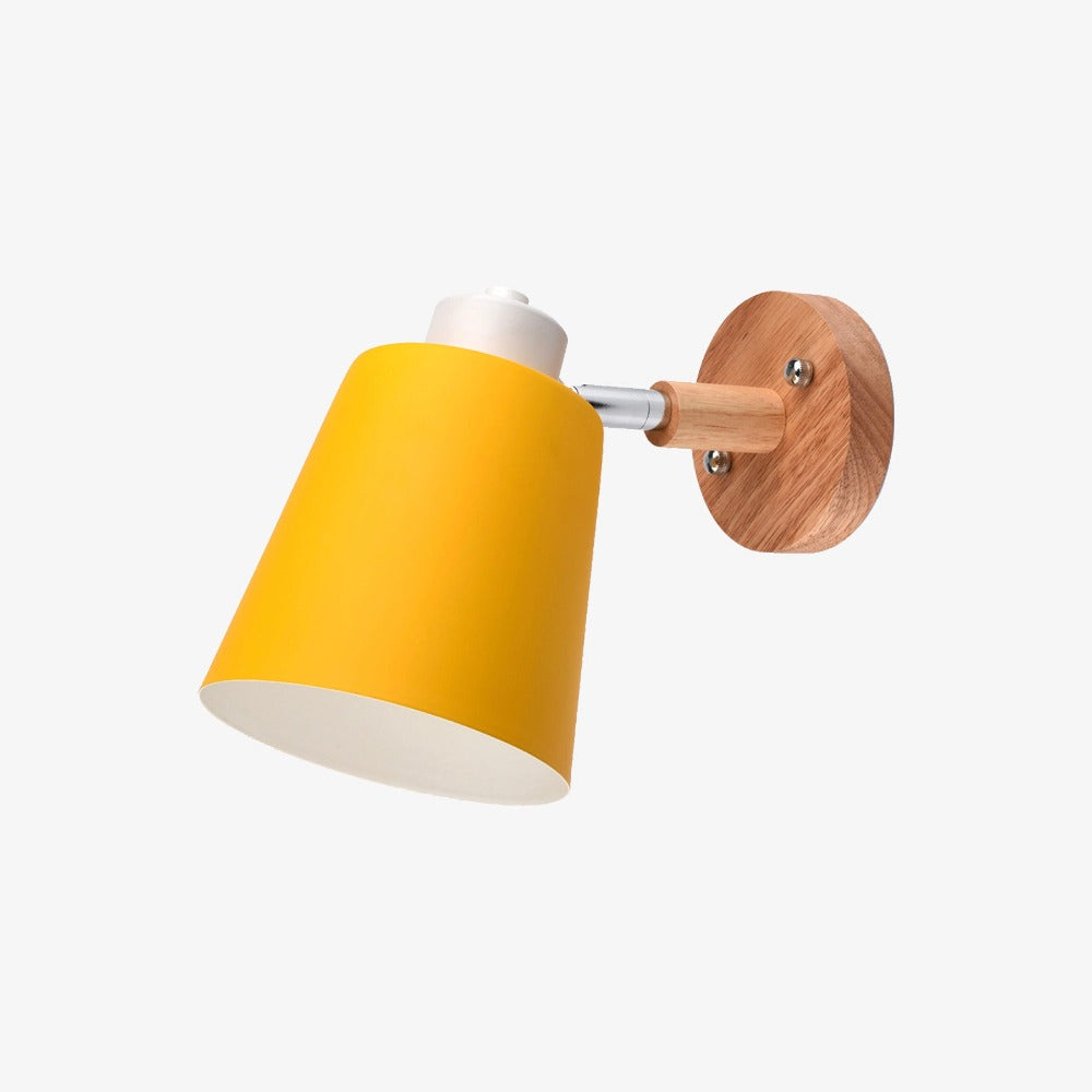 Wall Light Metal LED with Nordic Adjustable Shade | Norella