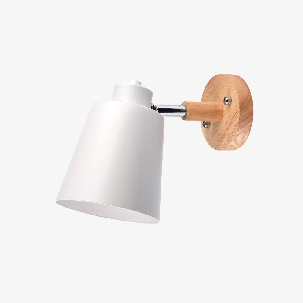 Wall Light Metal LED with Nordic Adjustable Shade | Norella