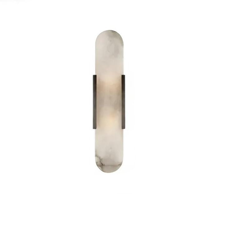 Wall Light Modern Marble Look with Dimmable LED | Crevalo
