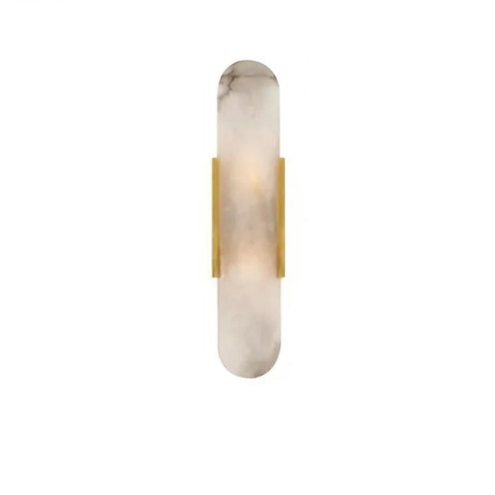 Wall Light Modern Marble Look with Dimmable LED | Crevalo