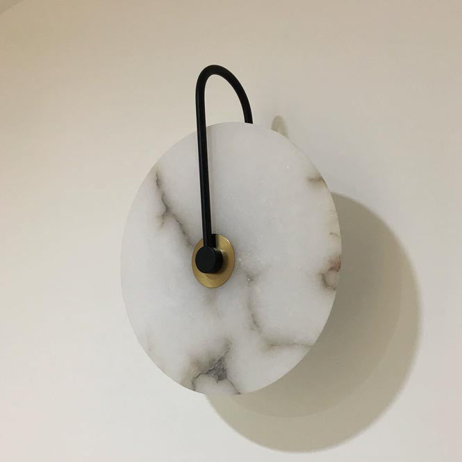 Wall Light Natural Alabaster Marble Nordic Style | Varino