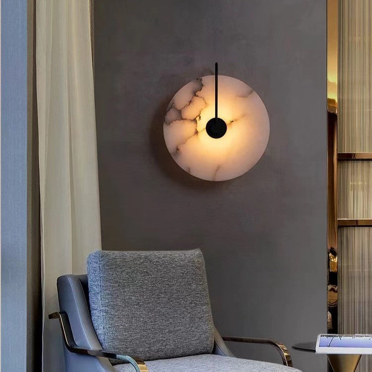 Wall Light Natural Alabaster Marble Nordic Style | Varino