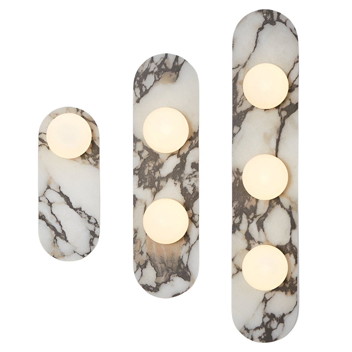 Wall Light Natural Marble Minimalist Design | Marveil