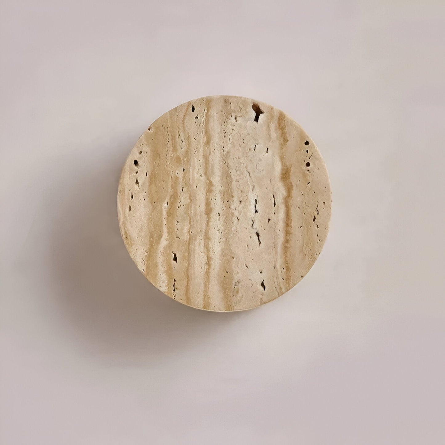 Wall Light Natural Travertine in Wabi Sabi Style | Tynoro