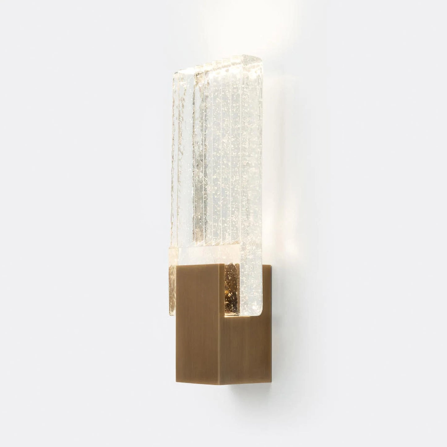 Wall Light Pleated Crystal in Modern Style | Celvian