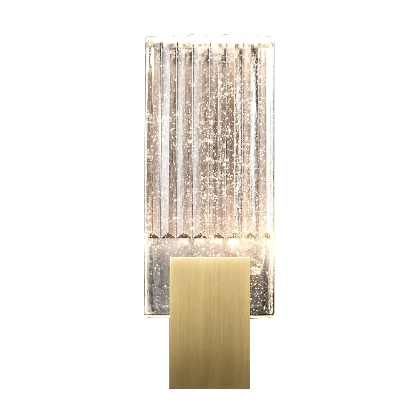 Wall Light Pleated Crystal in Modern Style | Celvian