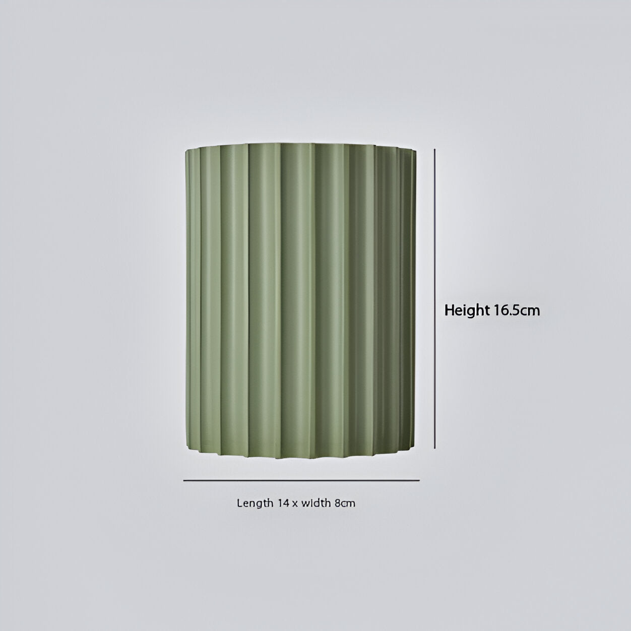 Wall Light Resin Body in Nordic Minimalist Style | Olmara