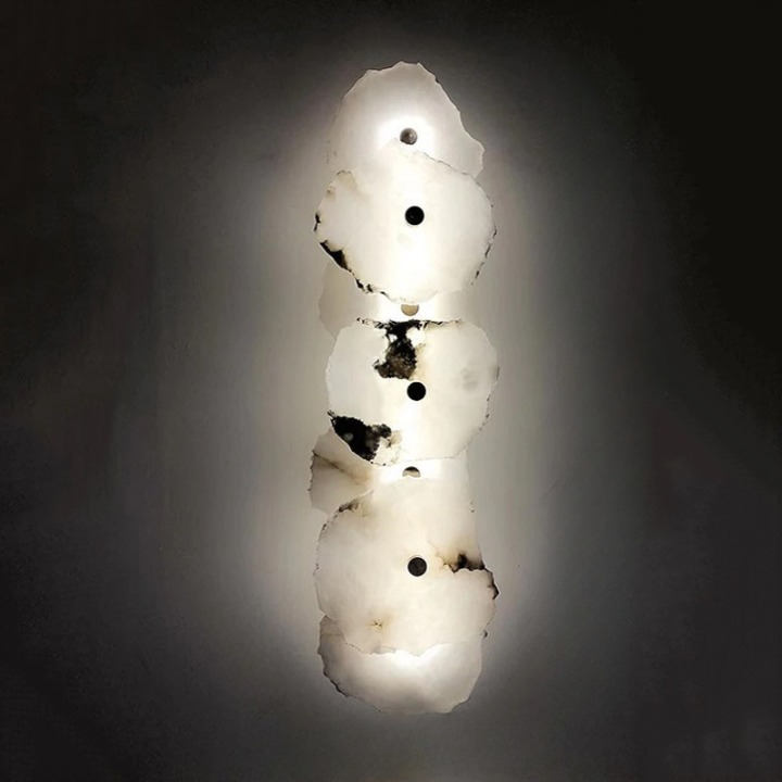 Wall Light Solid Marble in Minimalist Design | Marvion