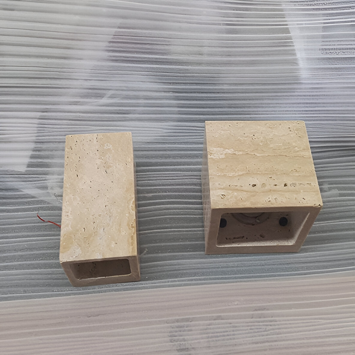 Wall Light Travertine Stone Minimalist Outdoor Design | Livane