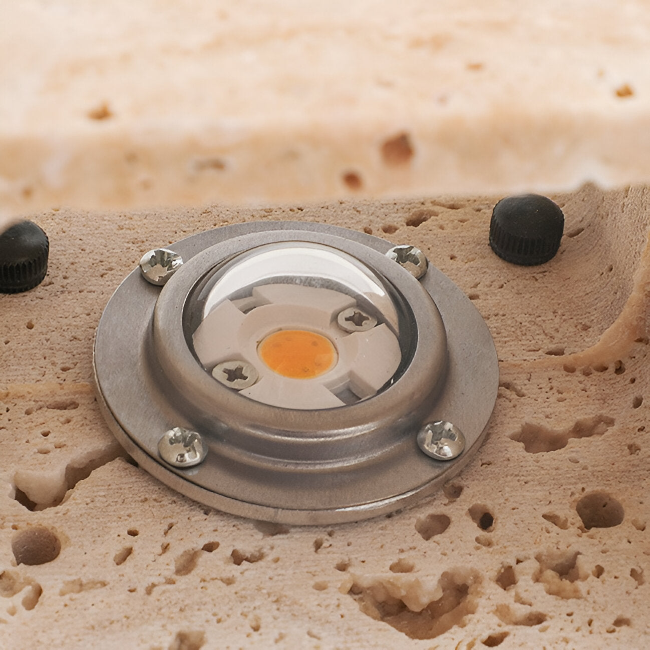 Wall Light Travertine Stone Minimalist Outdoor Design | Livane