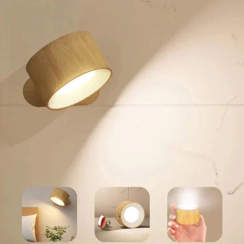 Wall Light Wireless Dimmable Nordic Minimalist | Easilo