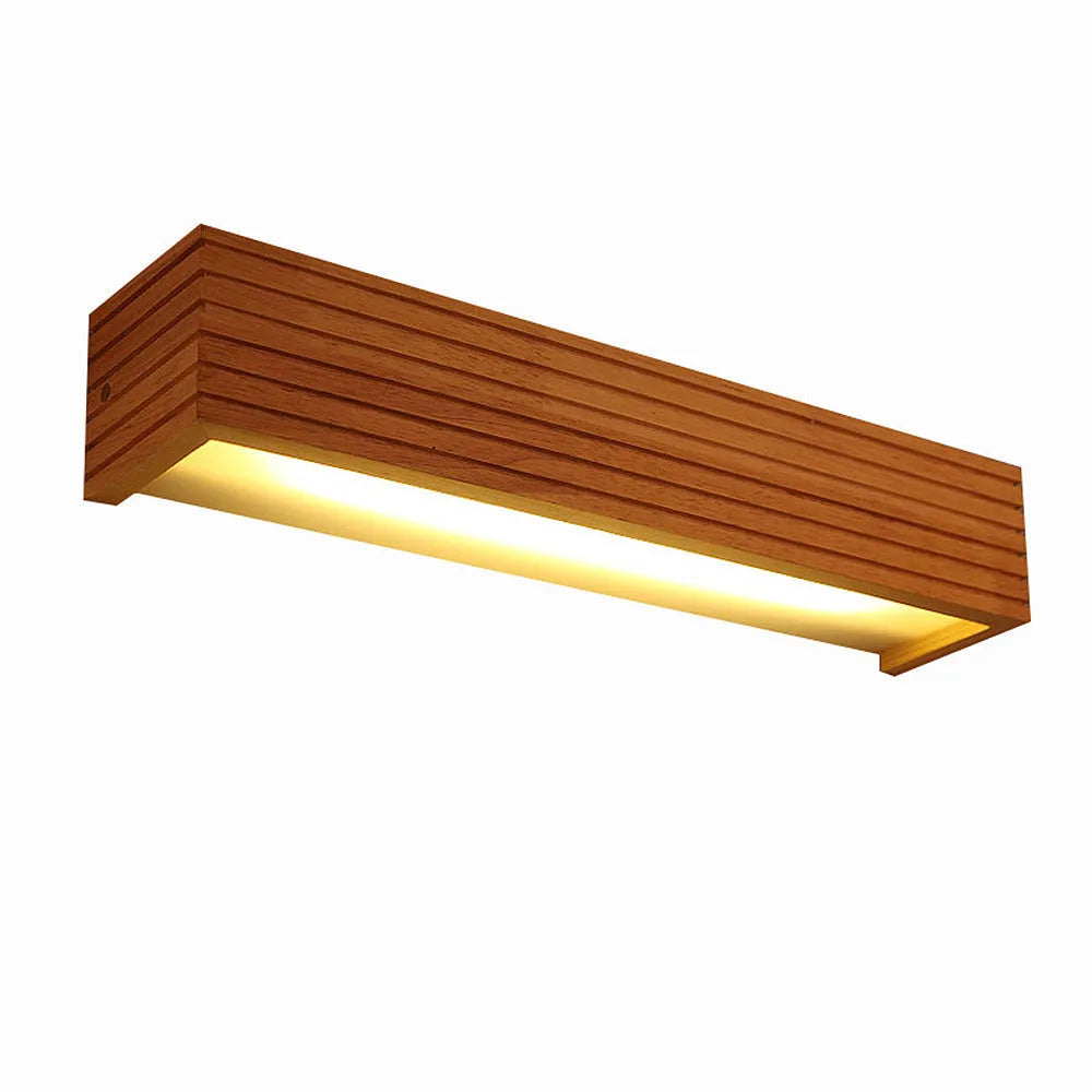 Wall Light Wood LED in Nordic Style | Tenova