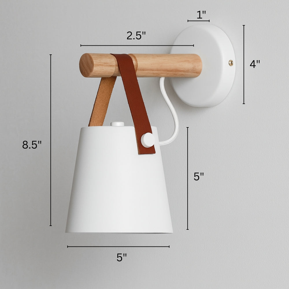 Wall Light Wood LED in Scandinavian Style | Kelvio