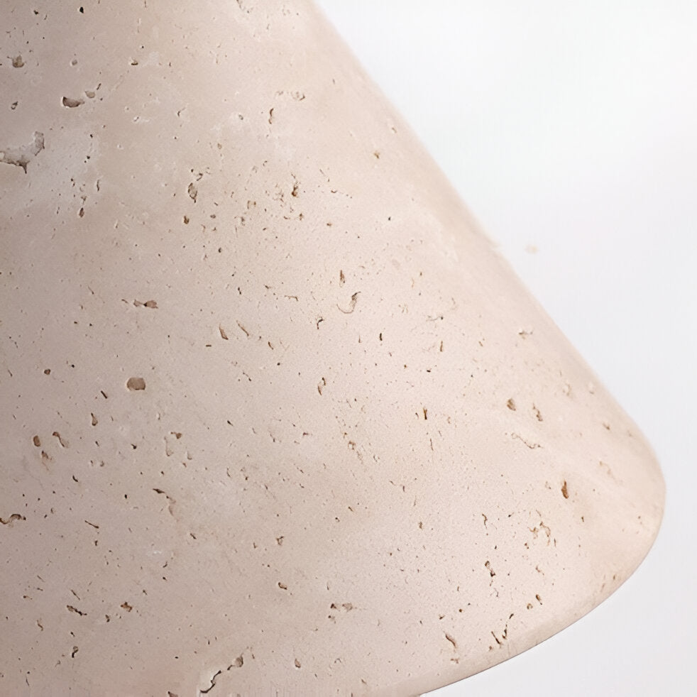 Wall Light Yellow Travertine LED Natural Style | Travion