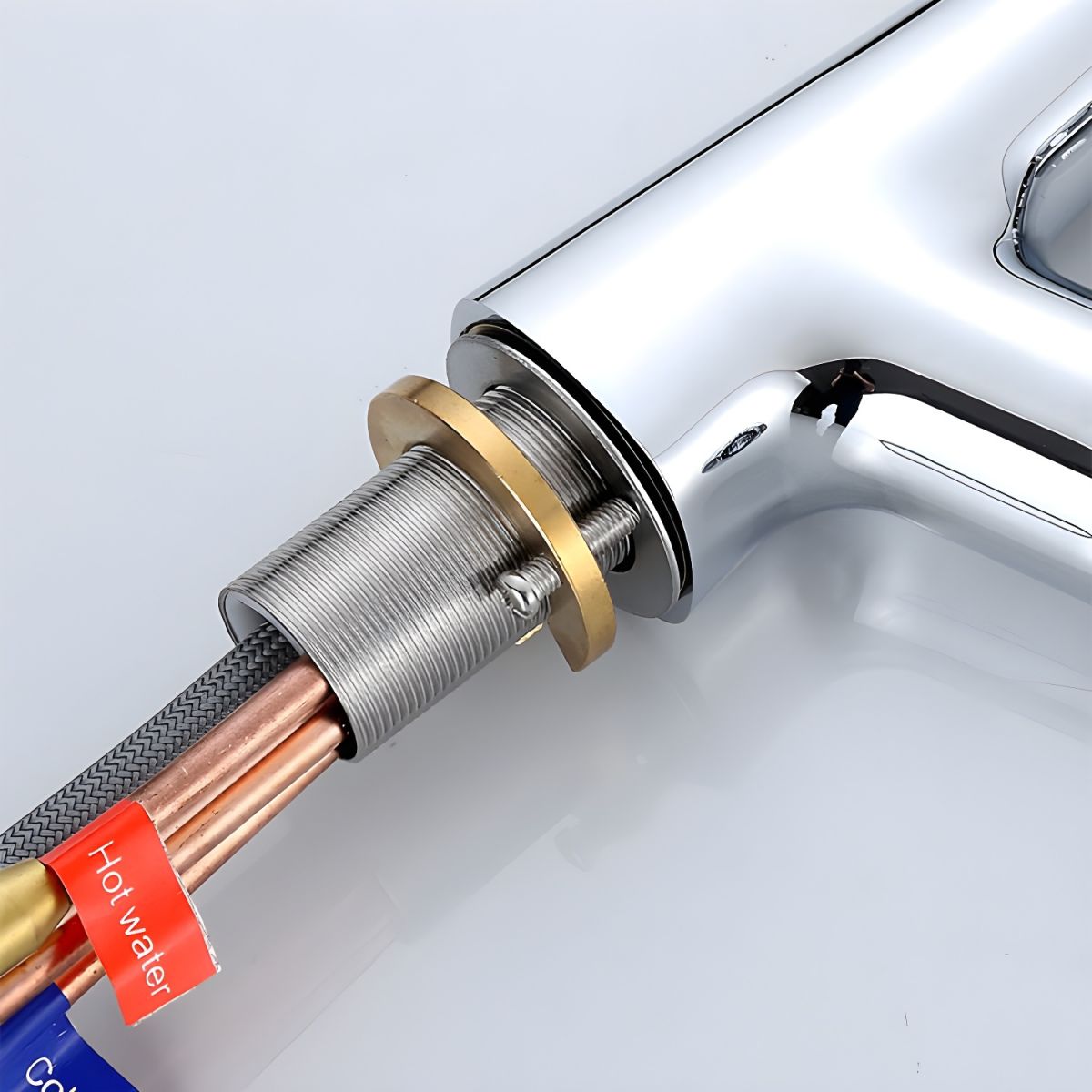 Washbasin Tap Copper Body Modern Bathroom Design | Aquviro