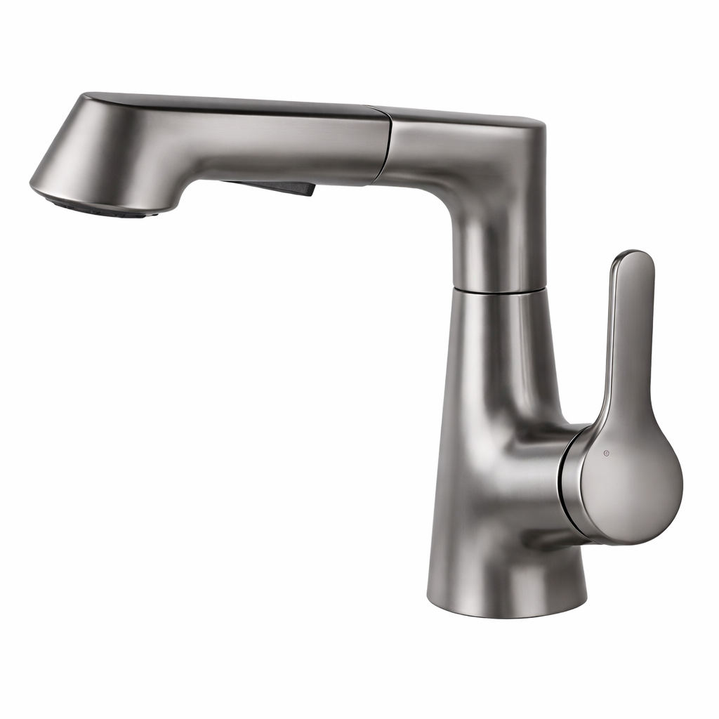 Washbasin Tap Copper Body Modern Bathroom Design | Aquviro