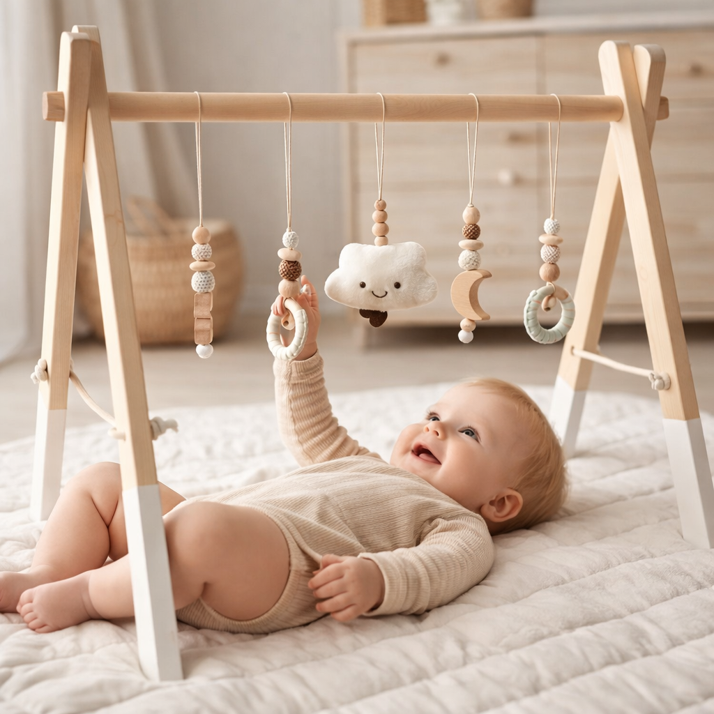 Baby Gym Montessori Inspired Scandinavian Style | Luneria