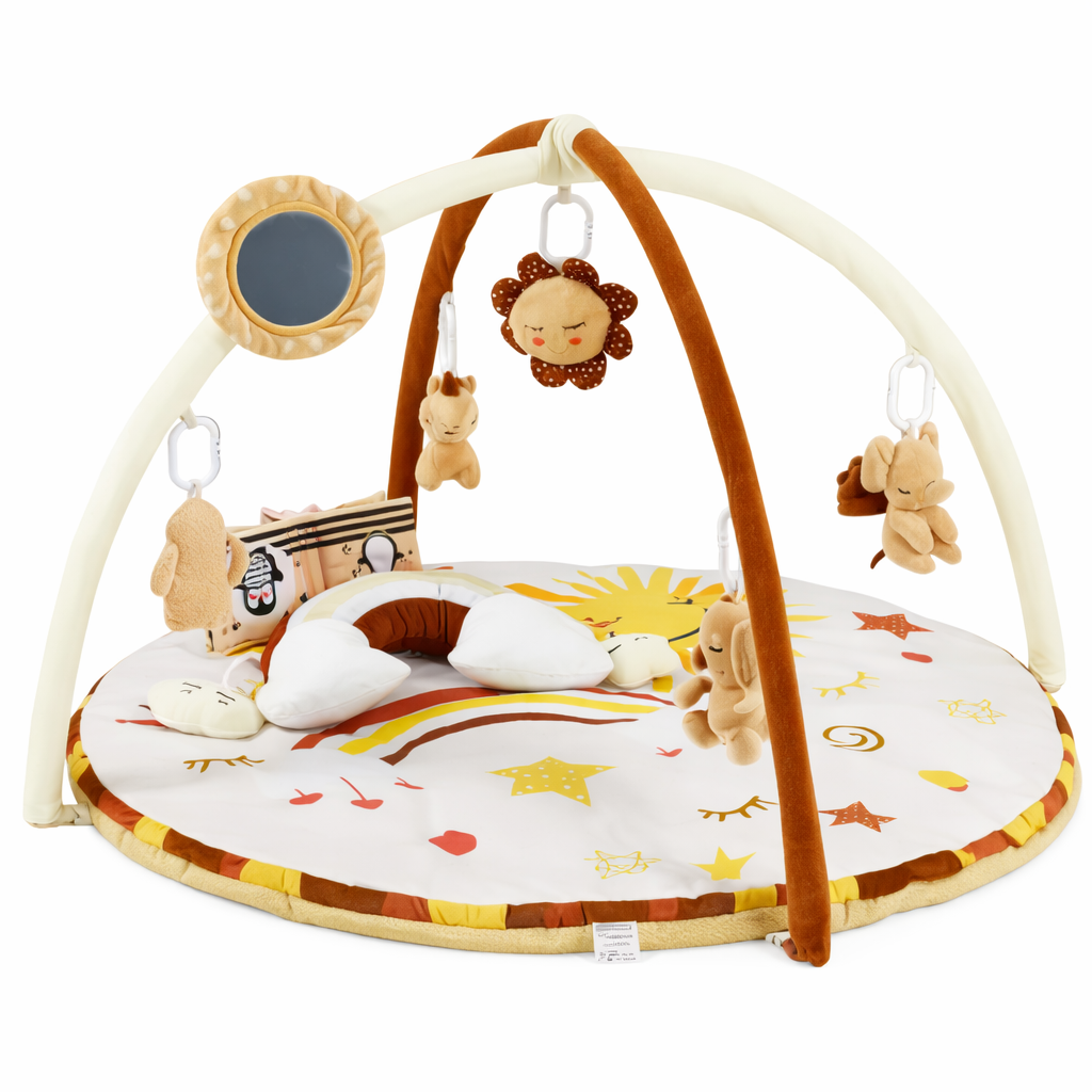 Baby Gym Play Mat Activity Arch Hanging Toys | Zenviro