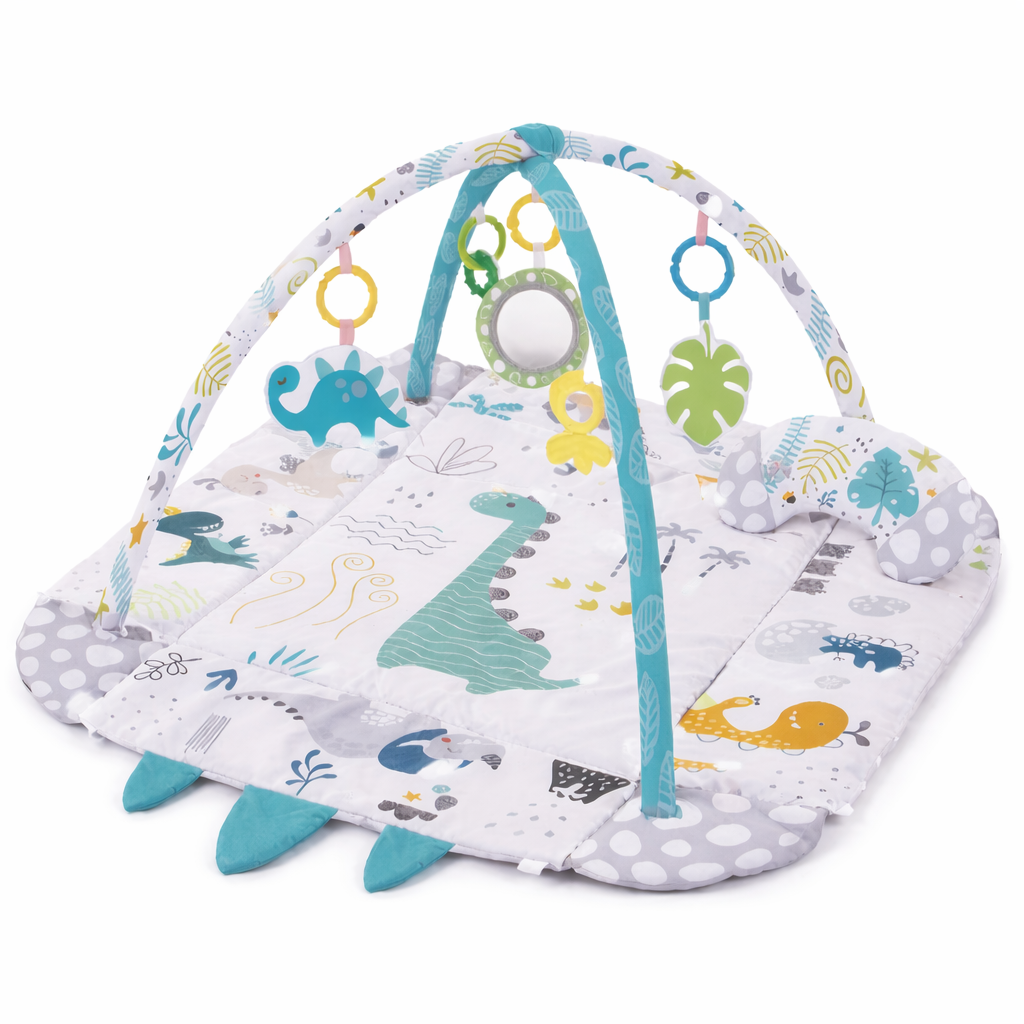 Baby Play Gym Activity Mat with Hanging Toys | Lunavio