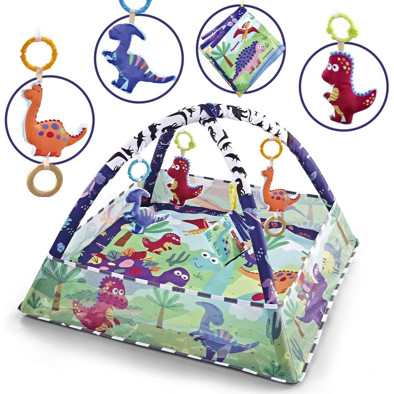 Baby Play Gym Activity with Arch and Mat | Playva