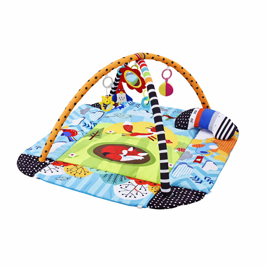 Baby Play Gym with Foldable Activity Mat | Zenvico