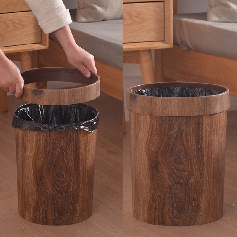 Bin Wood Finish in Nordic Style | Marado