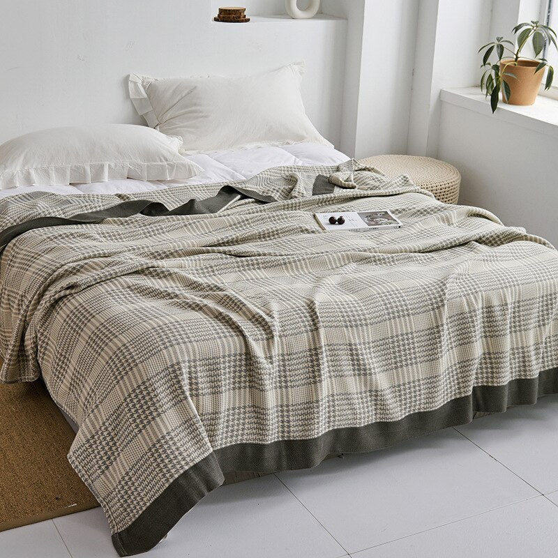 Blanket Cotton Throw for Modern Interiors | Civaroa