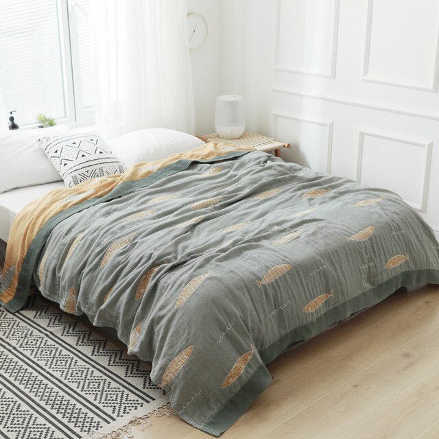 Blanket Cotton Throw for Modern Interiors | Civaroa