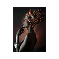 Canvas Wall Art Tribal Woman Portrait Modern | Zafira