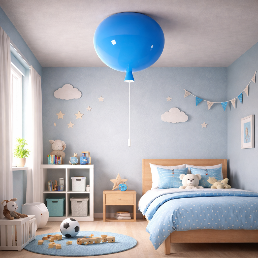 Ceiling Light Acrylic Balloon Shape Modern Children Interior | Ballono