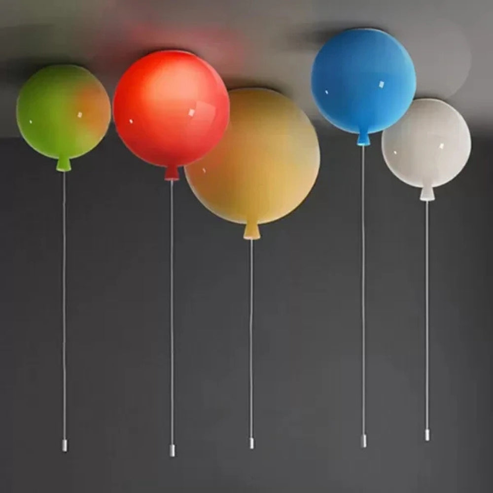 Ceiling Light Acrylic Balloon Shape Modern Children Interior | Ballono