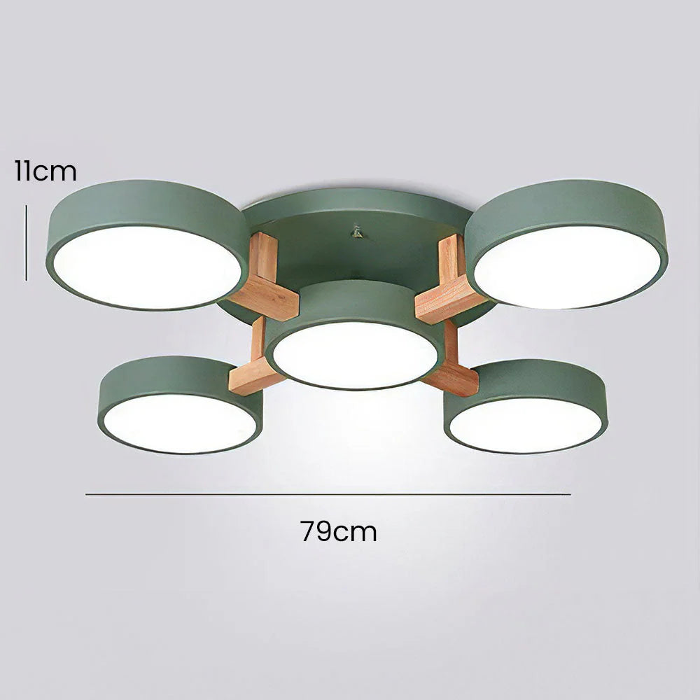 Ceiling Light Acrylic Cluster in Nordic Style | Evoron