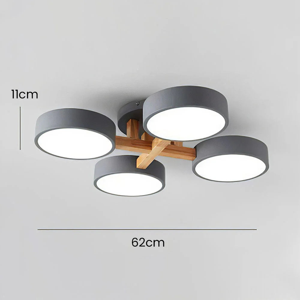 Ceiling Light Acrylic Cluster in Nordic Style | Evoron