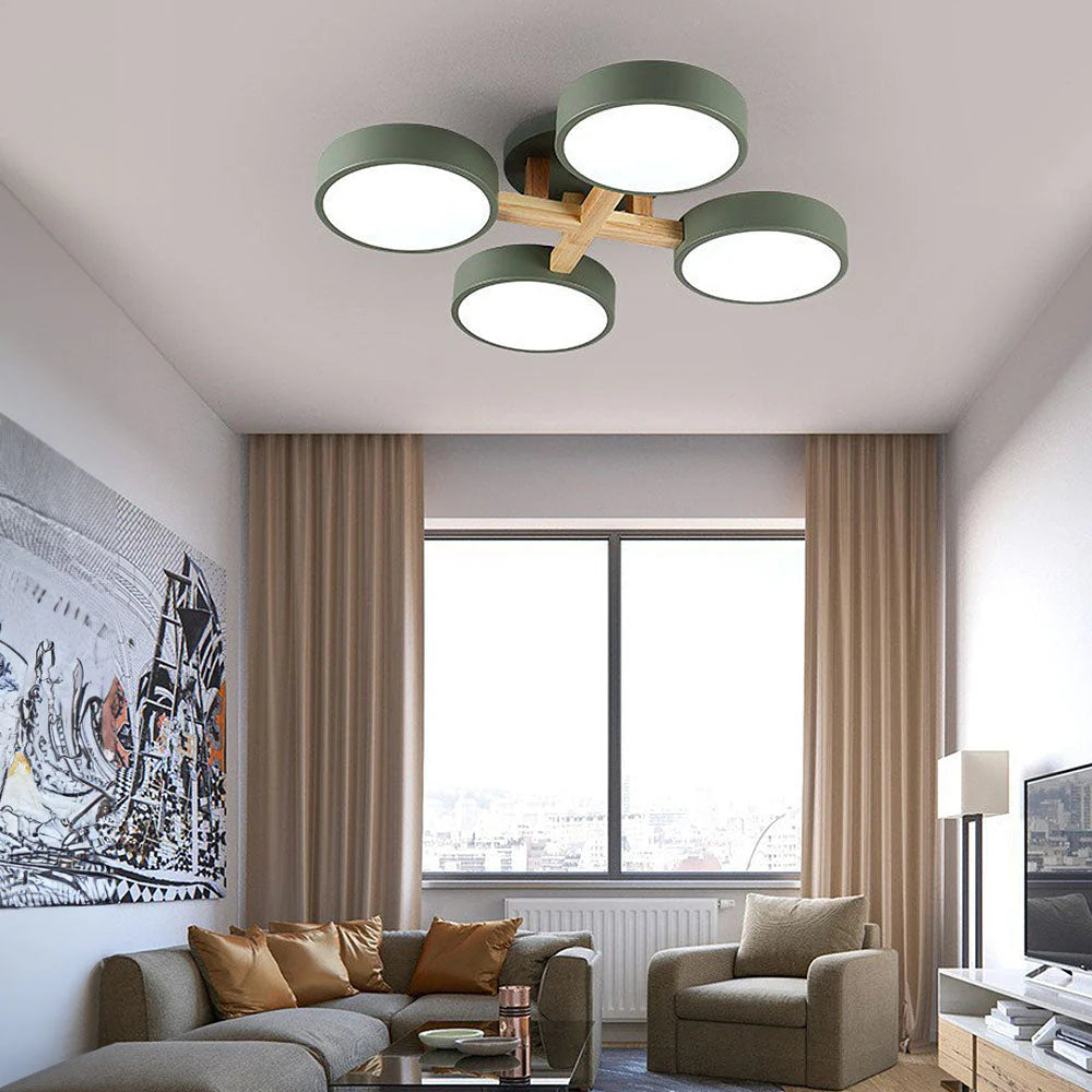 Ceiling Light Acrylic Cluster in Nordic Style | Evoron