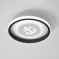 Ceiling Light Acrylic Flush Mount Modern Flower | Veluna