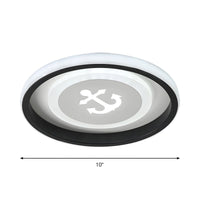 Ceiling Light Acrylic Flush Mount Modern Flower | Veluna