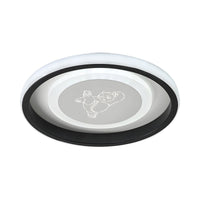 Ceiling Light Acrylic Flush Mount Modern Flower | Veluna