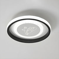 Ceiling Light Acrylic Flush Mount Modern Flower | Veluna