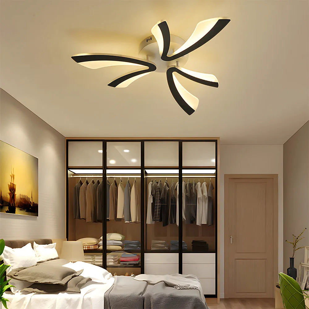 Ceiling Light Acrylic Petal Nordic Style | Melior