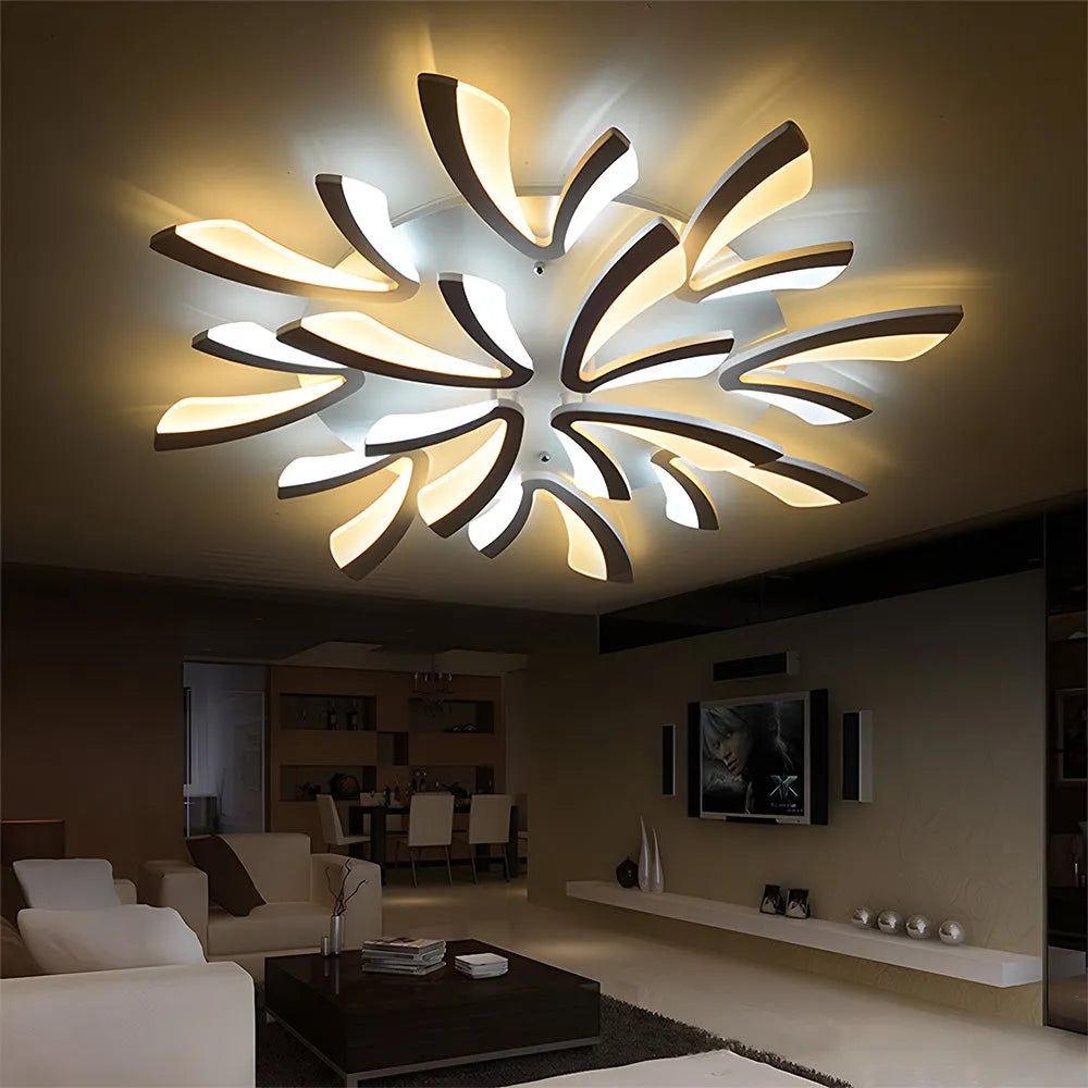 Ceiling Light Acrylic Petal Nordic Style | Melior