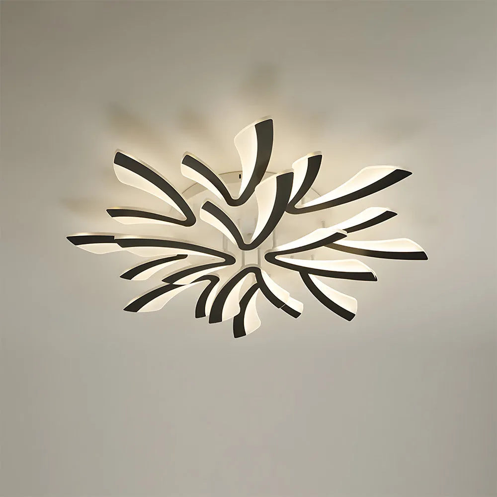 Ceiling Light Acrylic Petal Nordic Style | Melior